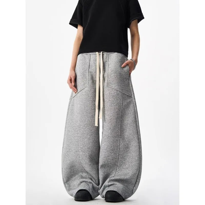 Casual Wide Leg Baggy Joggers