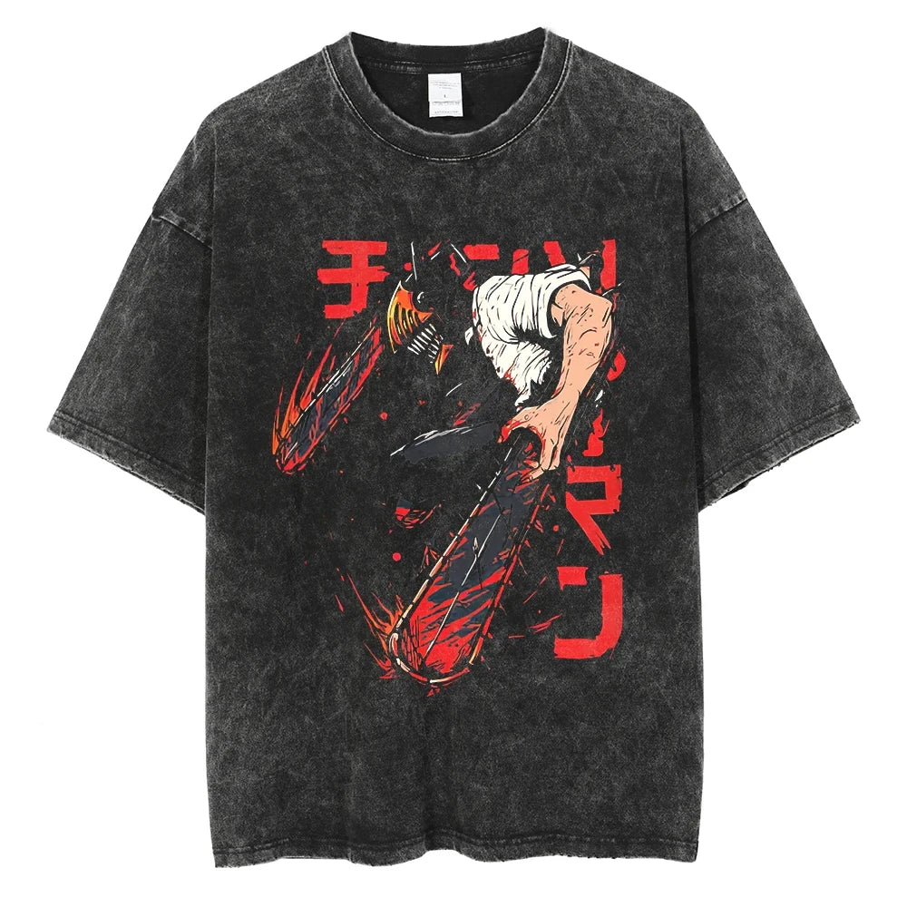 Chainsaw Man graphic T Shirt